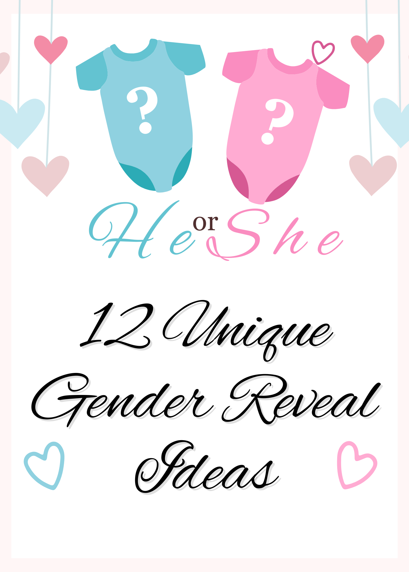 gender reveal banner